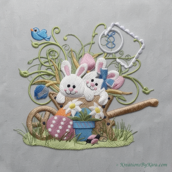 Free Bunny Barrow Free Embroidery Design embroidery Free Bunny Barrow Free Embroidery Design