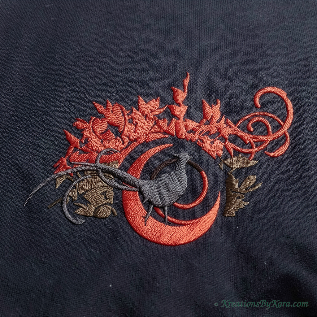 4BMC Pheasant embroidery 4BMC Pheasant