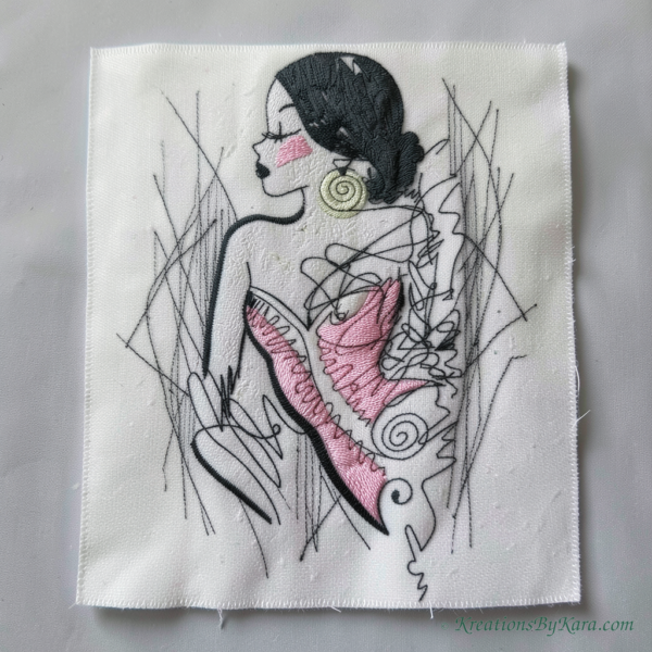 LIL Pout embroidery LIL Pout