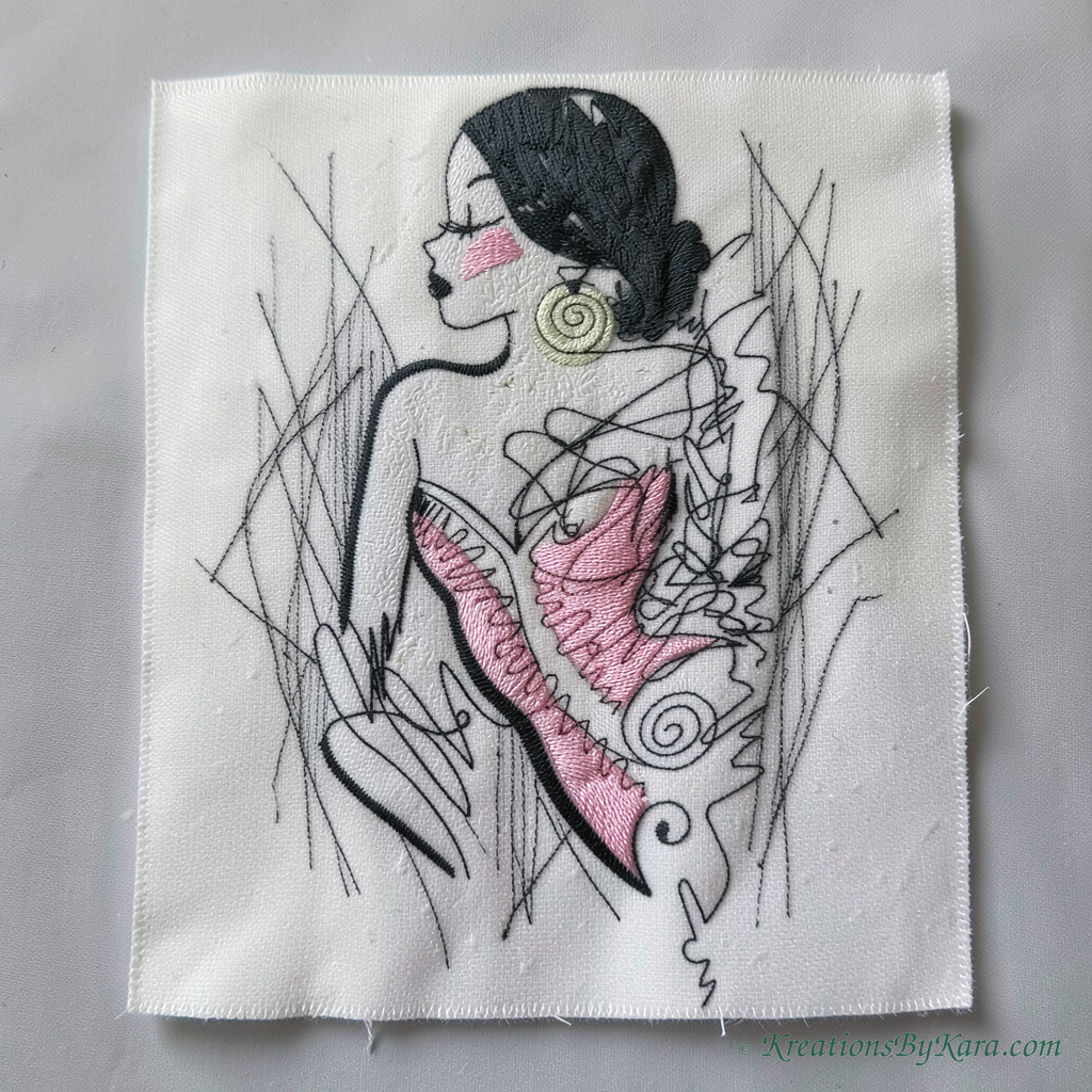 LIL Pout embroidery LIL Pout