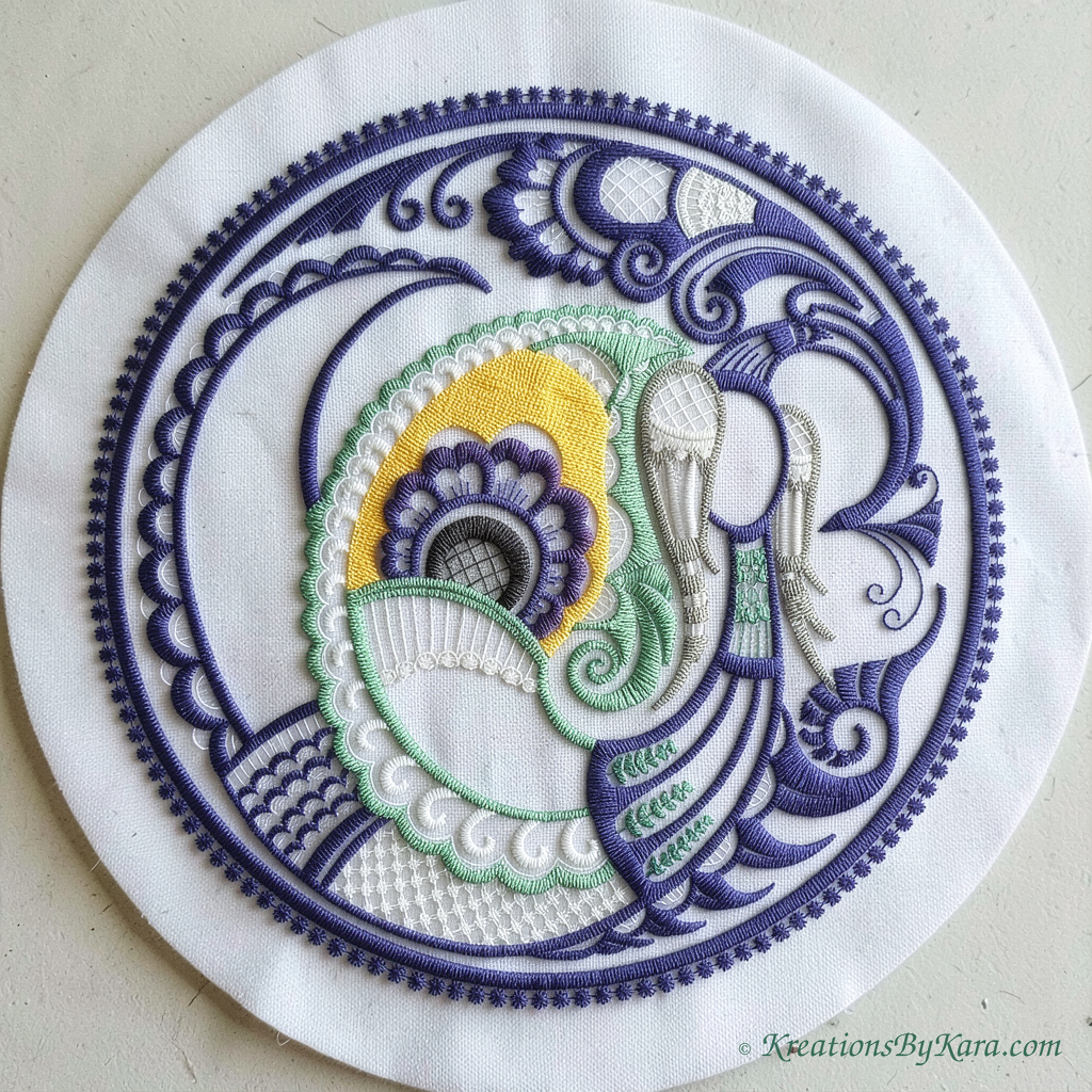 Center Piece Sensations embroidery Center Piece Sensations