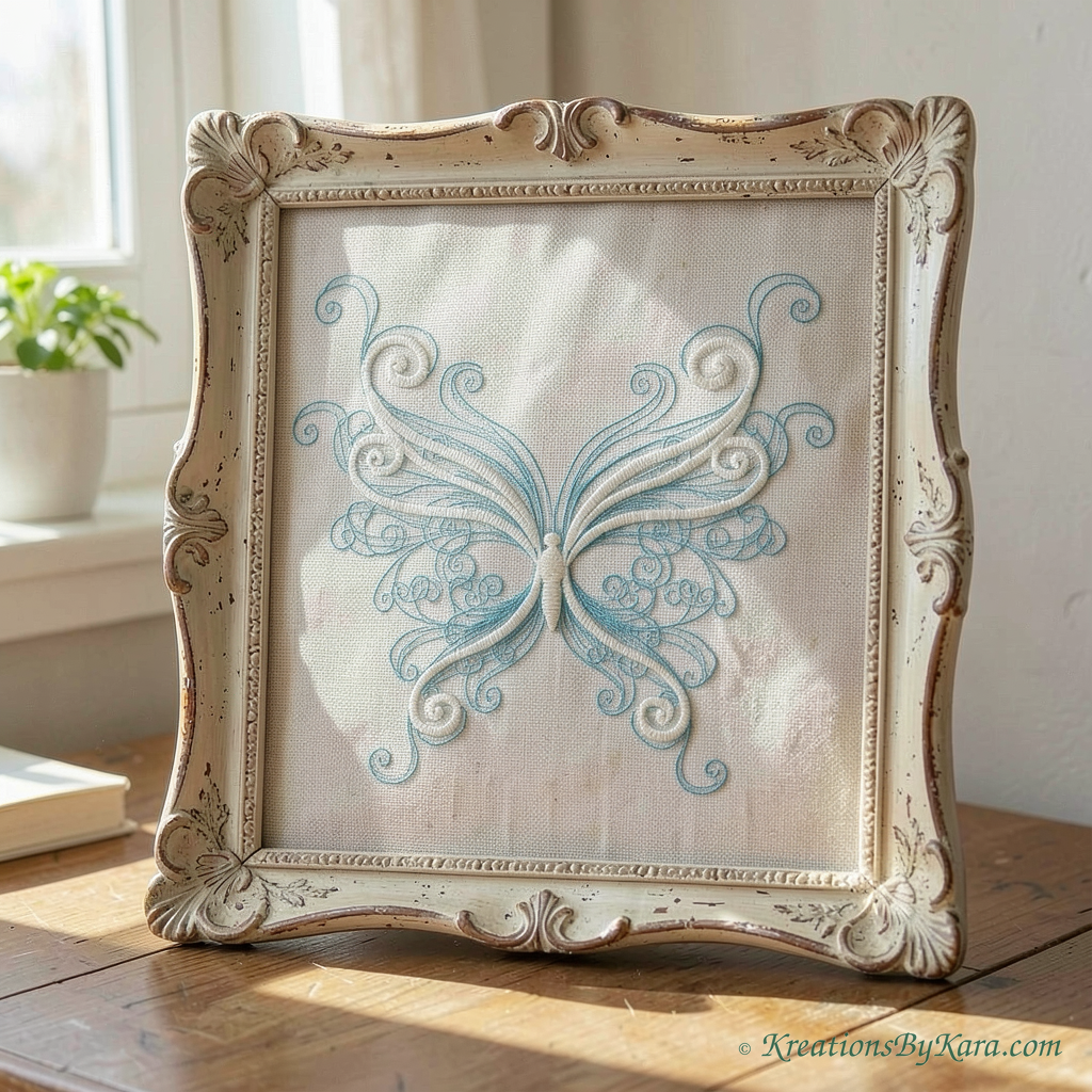 TBOB Curled Lines embroidery TBOB Curled Lines