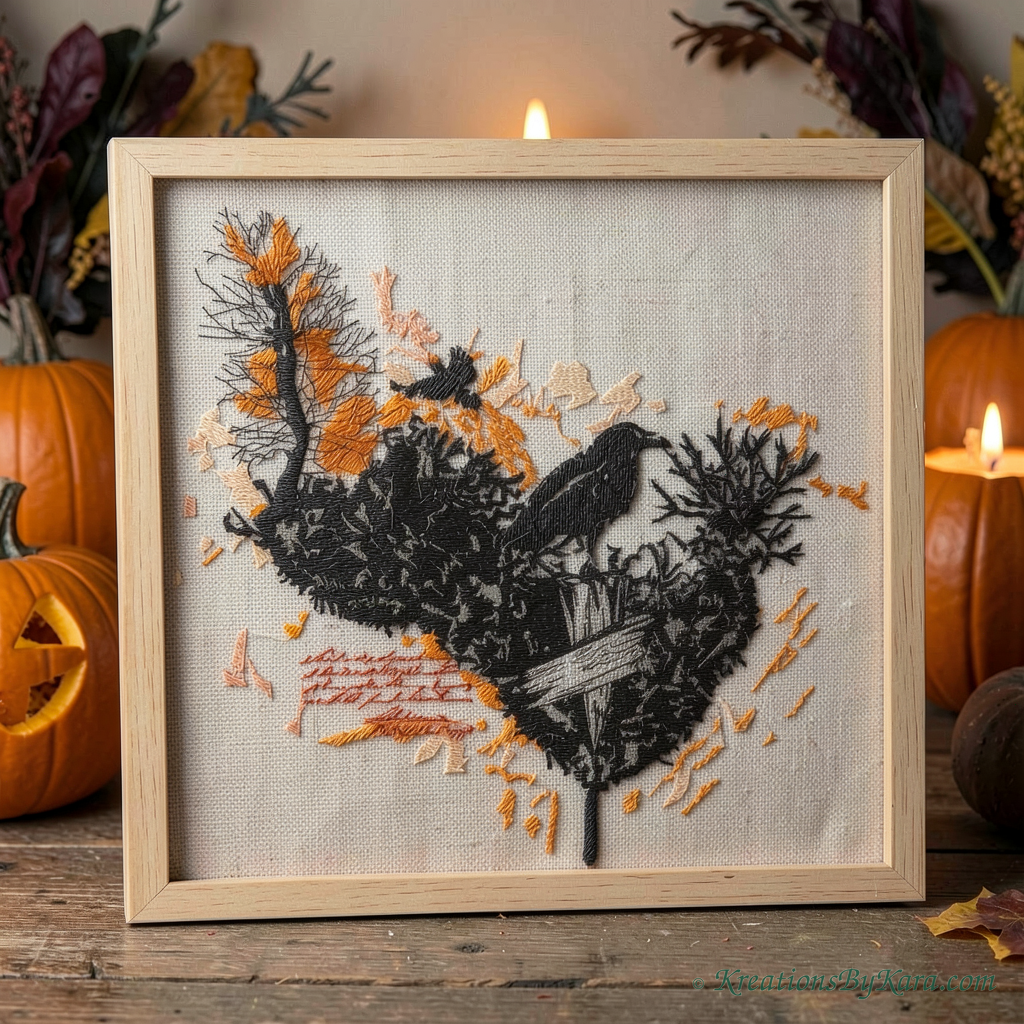 HOR Post Scene embroidery HOR Post Scene