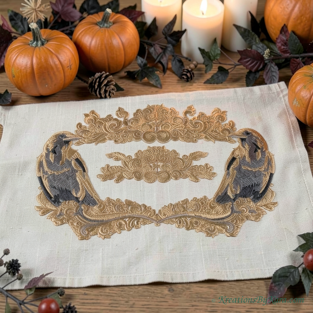 HOR Raven Frame embroidery HOR Raven Frame