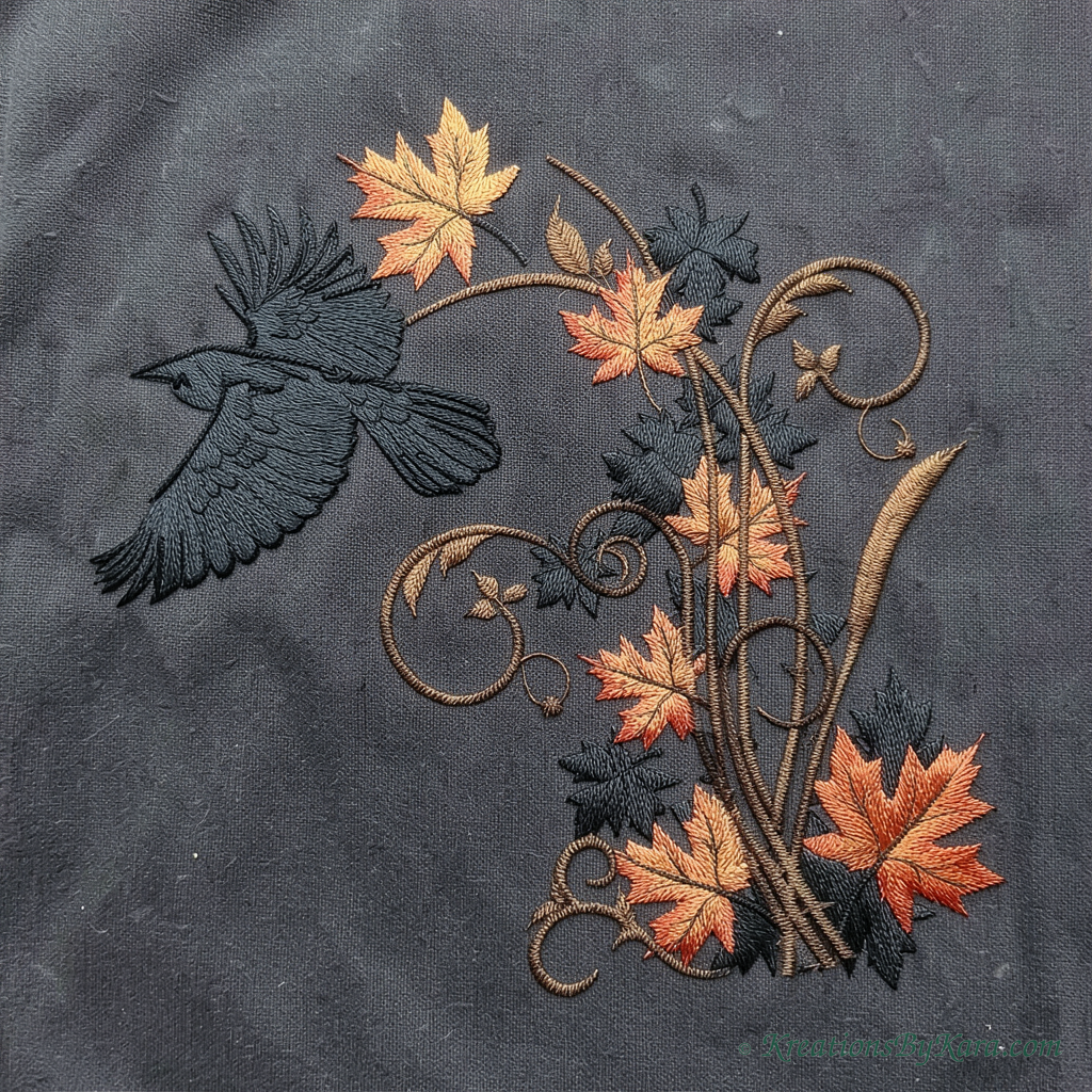 HOR Leaves embroidery HOR Leaves