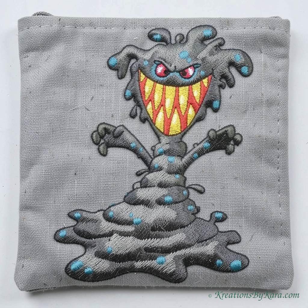 AMH Green Goo embroidery AMH Green Goo