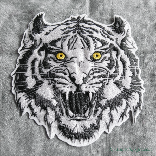 AOTW Tiger Head embroidery AOTW Tiger Head
