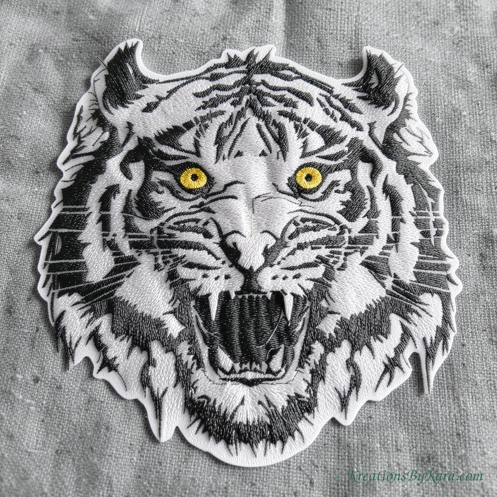 AOTW Tiger Head embroidery AOTW Tiger Head