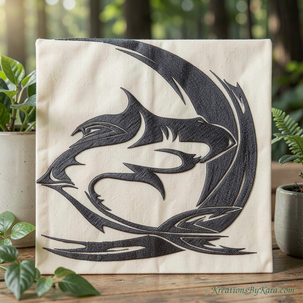 AOTW Shark embroidery AOTW Shark
