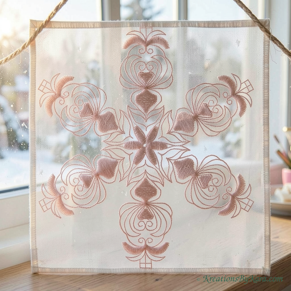 Symphony Of Snow embroidery Symphony Of Snow