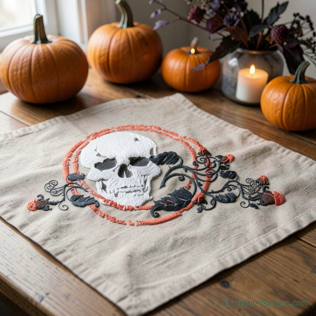 BB Rose Circle embroidery BB Rose Circle
