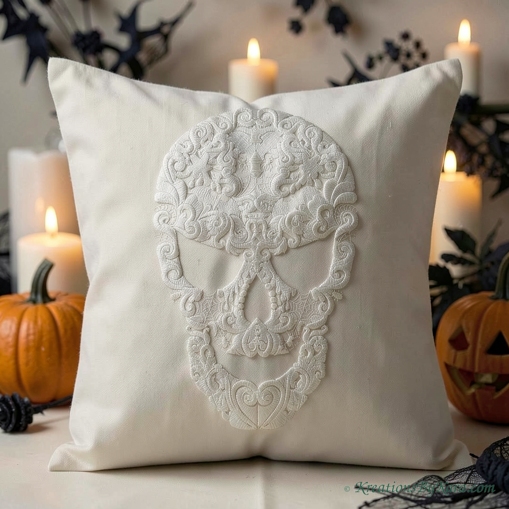 BAB Bats Skull embroidery BAB Bats Skull