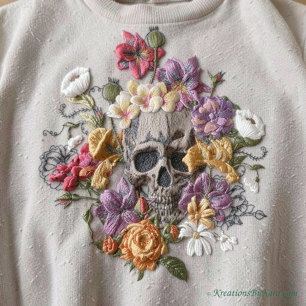 All Hallows Eve embroidery All Hallows Eve