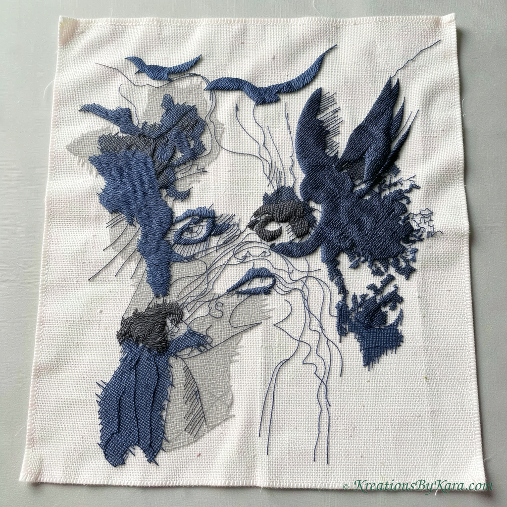 AHE Ravens Woman embroidery AHE Ravens Woman