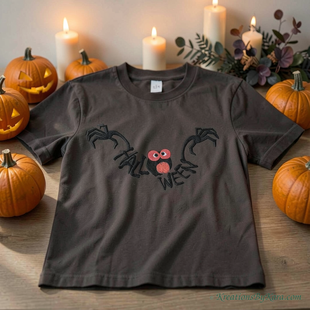 BIN Scary Halloween embroidery BIN Scary Halloween