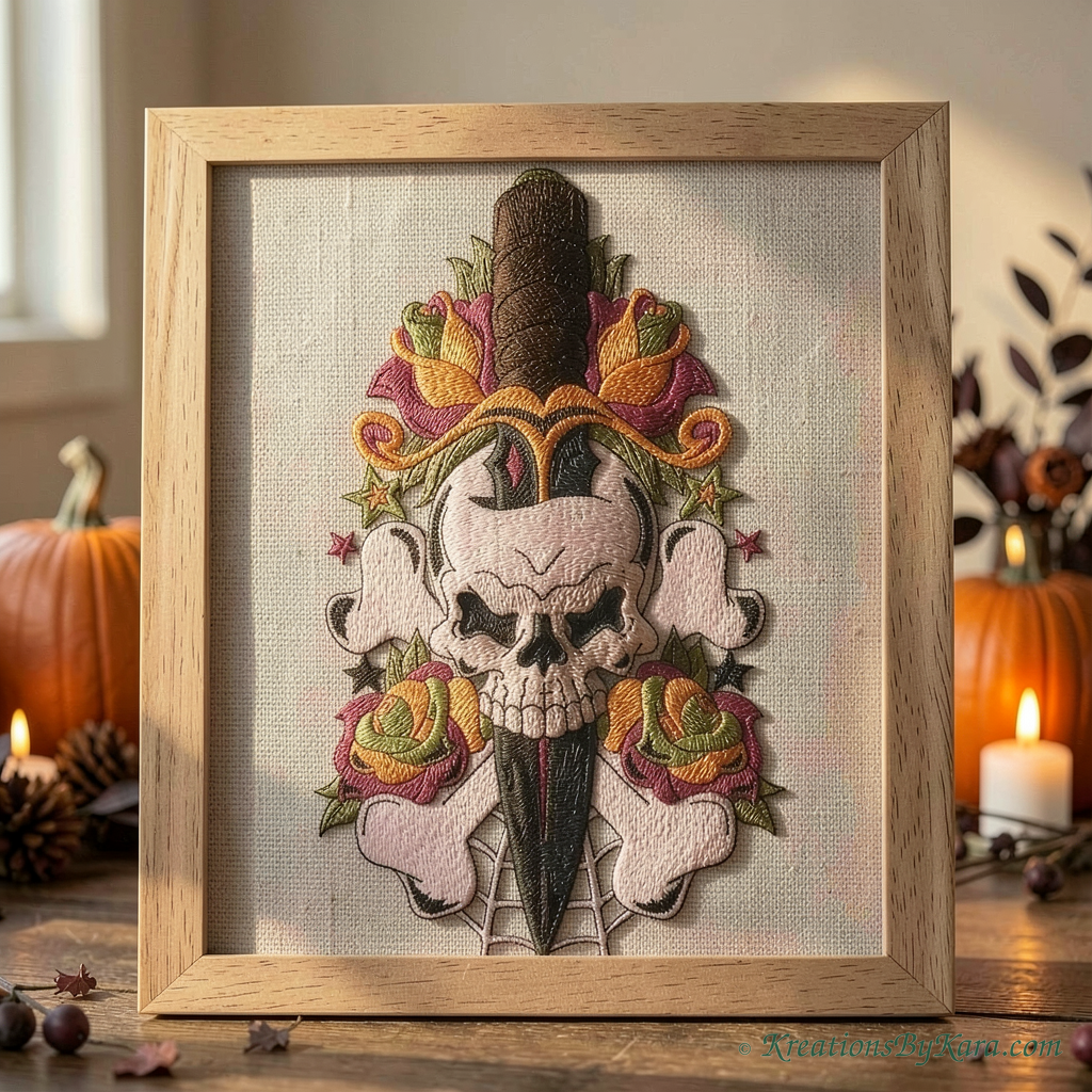 AHOS Autumn Rose embroidery AHOS Autumn Rose
