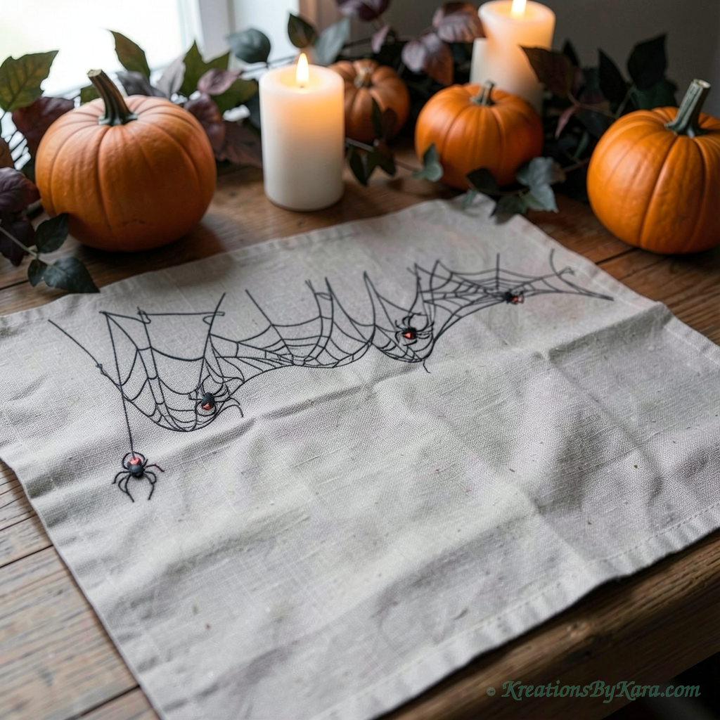AHOS Spiders Web embroidery AHOS Spiders Web