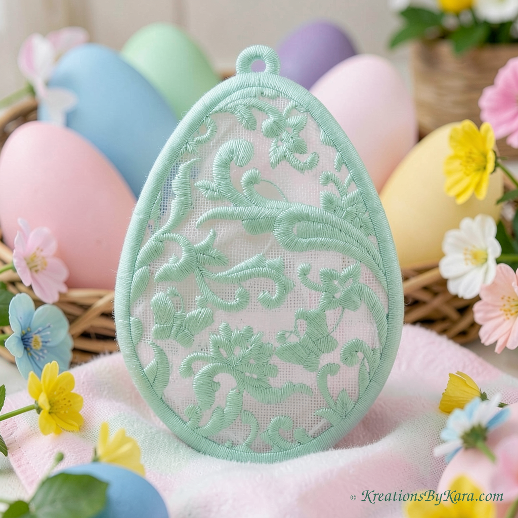 FSL Eggs For Easter embroidery FSL Eggs For Easter