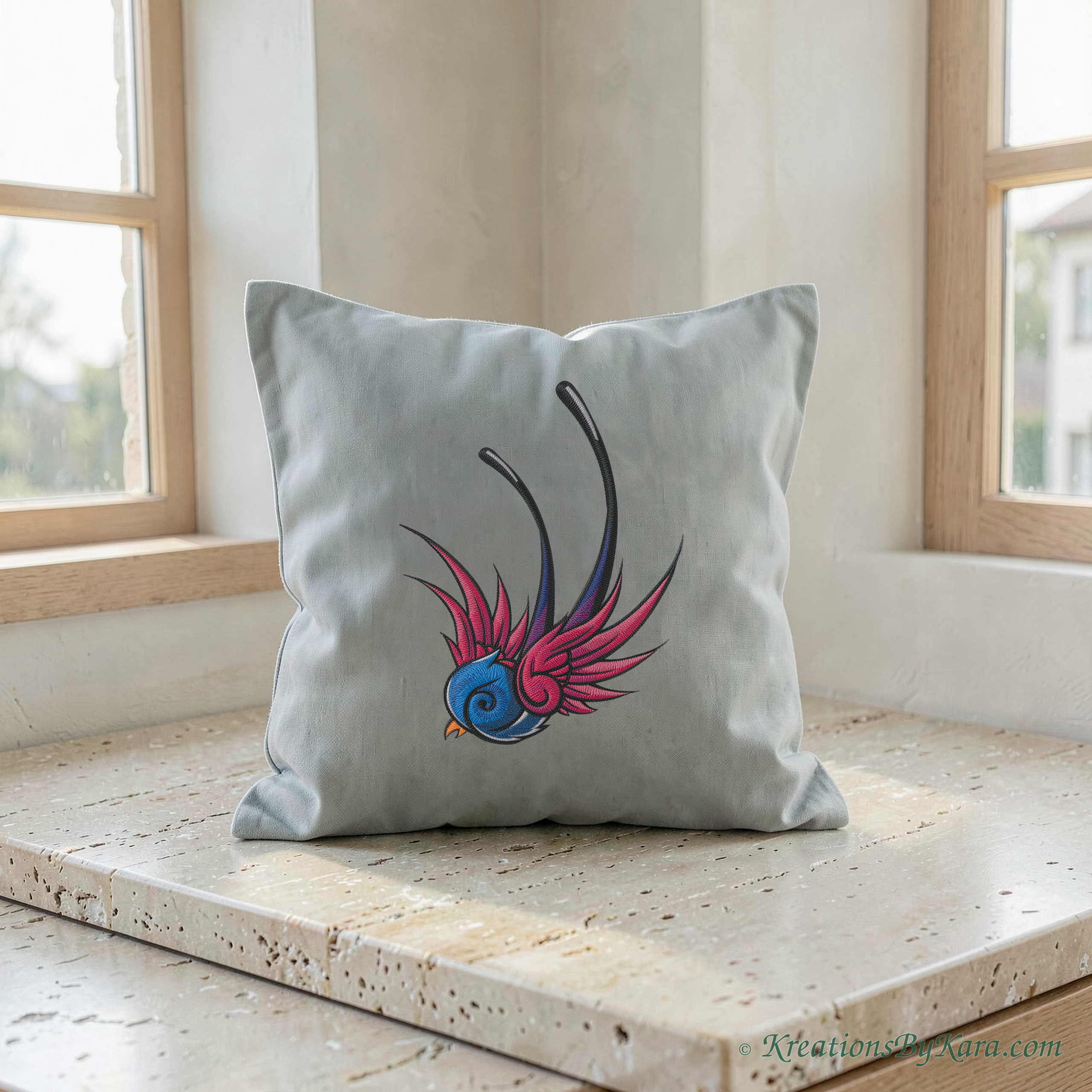 SAS_Swallow embroidery rendering SAS_Swallow