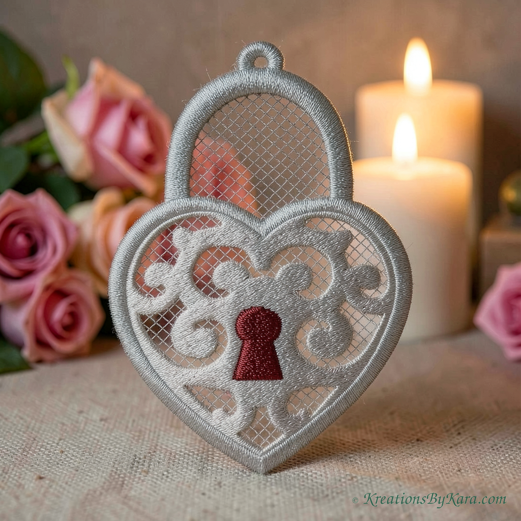 FSL Lock N Key embroidery FSL Lock N Key
