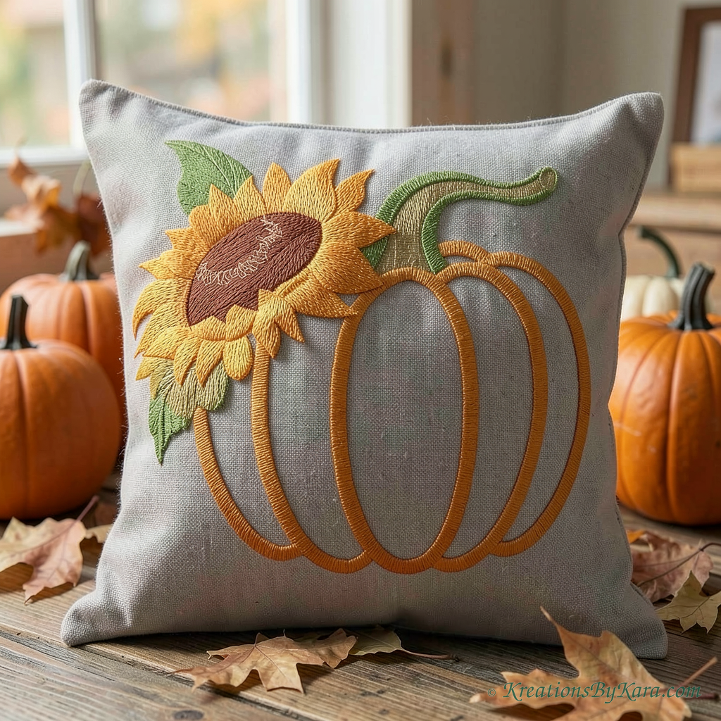 Fall Applique Pumpkins embroidery Fall Applique Pumpkins